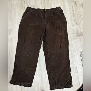 Baggy corduroys